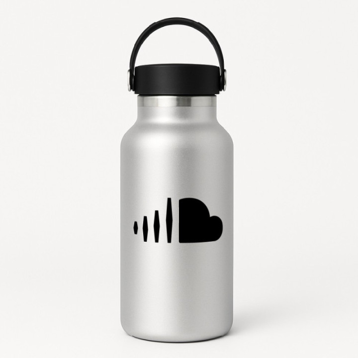SoundCloud Stickers – Music Creator Decals (2-Pack)