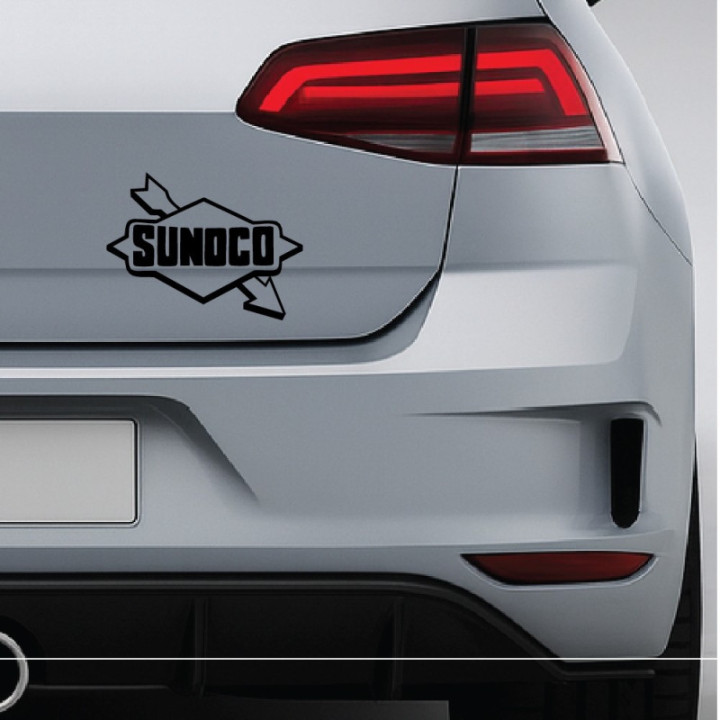 2x Sunoco Logo V1 Racing Sticker Decal Decal Stickers - DecalsHouse
