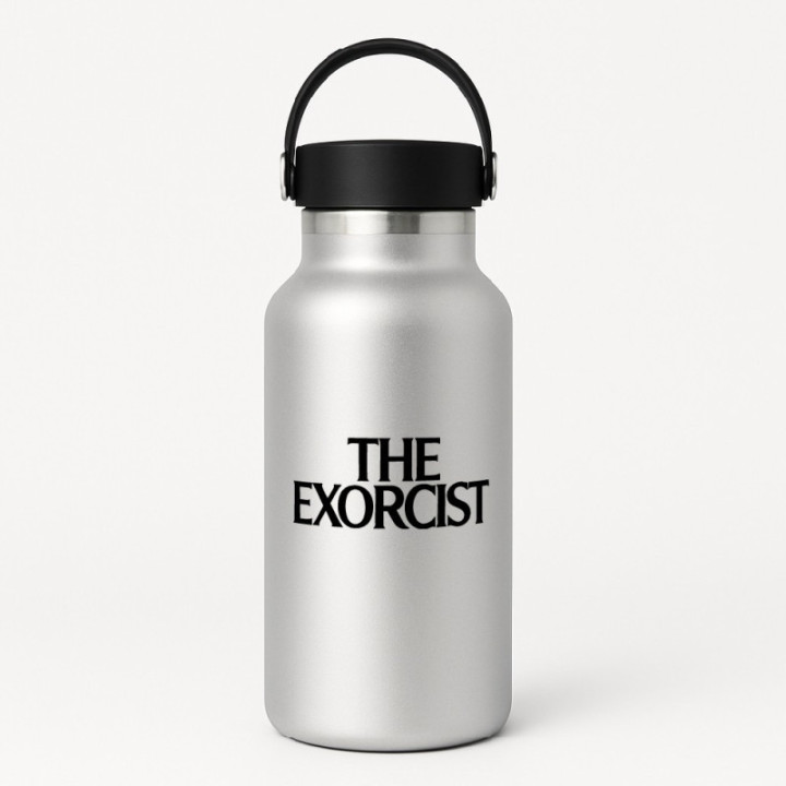 The Exorcist Stickers – Horror Film Logo Decals (2-Pack)