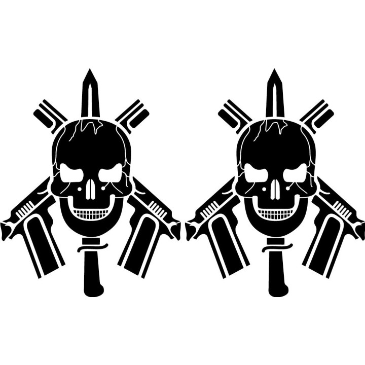 2x Tropa Elite Sticker Decal Decal Stickers - DecalsHouse