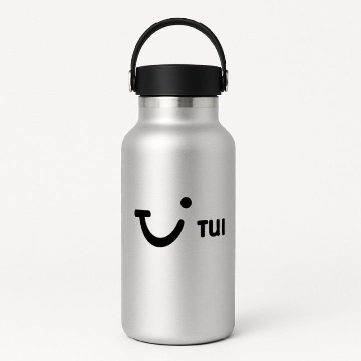 TUI Logo Stickers – Travel Sponsor Aviation Lifestyle Decals (2-Pack)