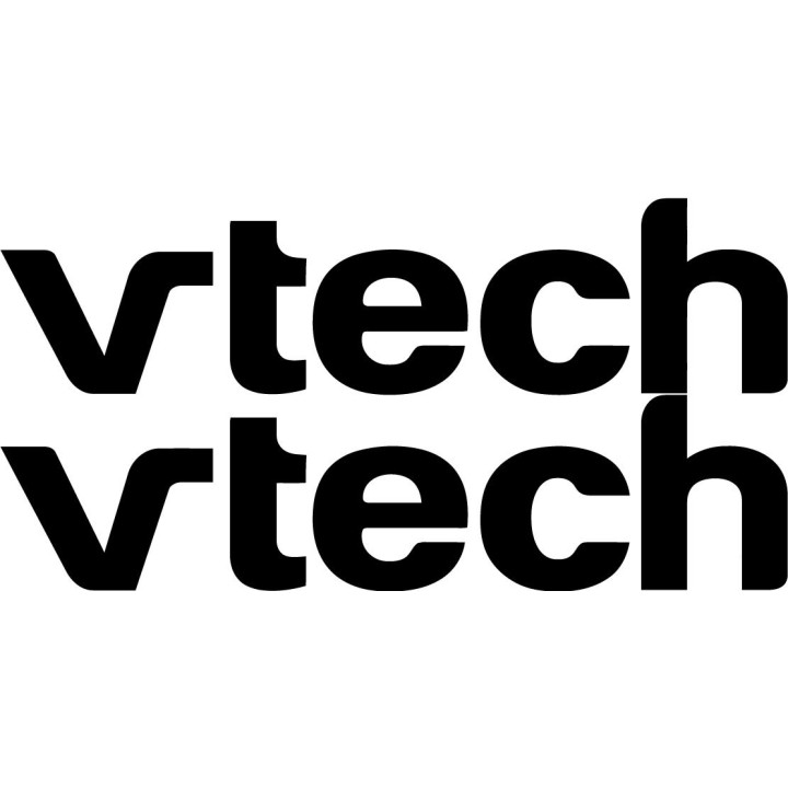 2x Vtech Logo Sticker Decal Decal Stickers - DecalsHouse