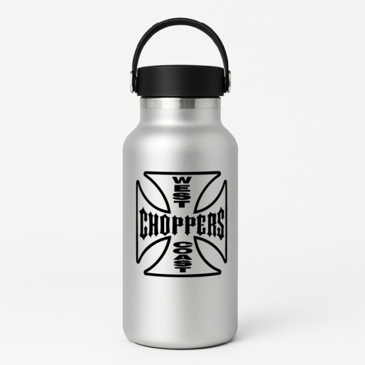 2x West Coast Choppers Logo V2 Racing Sticker Decal Decal Stickers - DecalsHouse