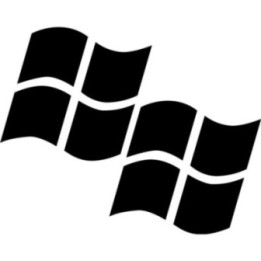 2x Windows Logo Sticker Decal Decal Stickers - DecalsHouse