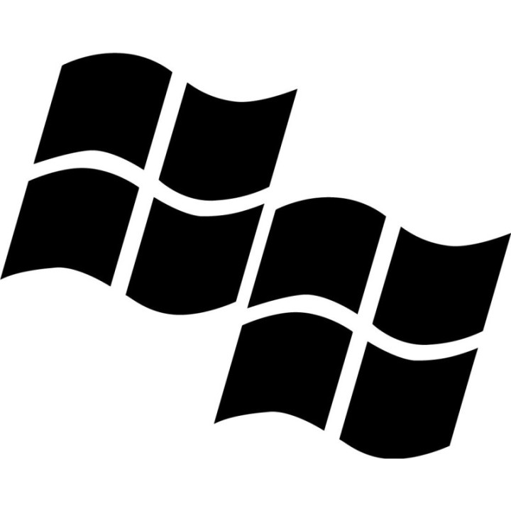 2x Windows Logo Sticker Decal Decal Stickers - DecalsHouse