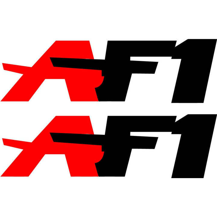 2x Aprilia Af1 Lettering Stickers Decals - DecalsHouse