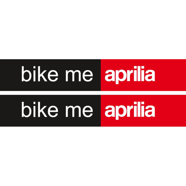 2x Aprilia Bike Me Stickers Decals - DecalsHouse