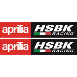 2x Aprilia Hsbk Racing Stickers Decals - DecalsHouse