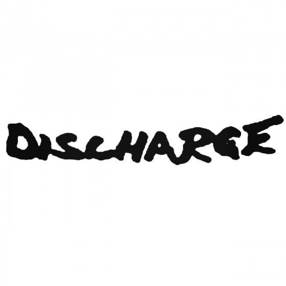Discharge St Band Decal...
