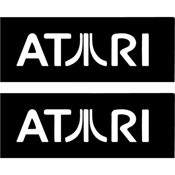 2x Atari Style 2 Vinyls...