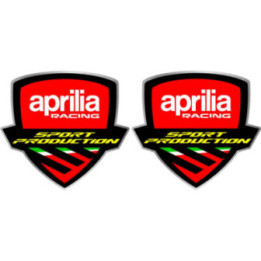 Aprilia Racing Sport Production Stickers – RSV4 Tuono Motorcycle Decals (2-Pack)