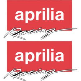 2x Aprilia Racing Stickers Decals - DecalsHouse