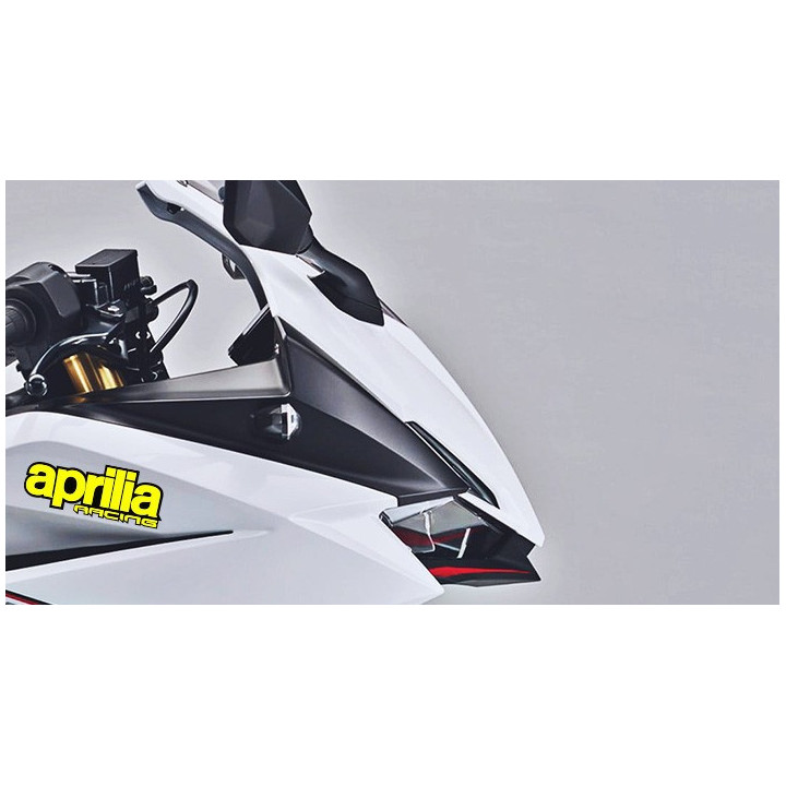 2x Aprilia Racing Yellow Stickers Decals - DecalsHouse