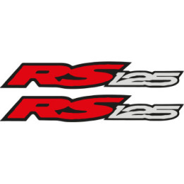 2x Aprilia Rs 125 Style 2 Stickers Decals - DecalsHouse