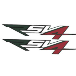 Aprilia RSV4 Tricolour Vinyl Decals for Superbikes