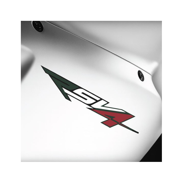 Aprilia RSV4 Tricolour Vinyl Decals for Superbikes