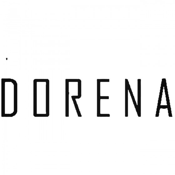 Dorena Band Decal Sticker