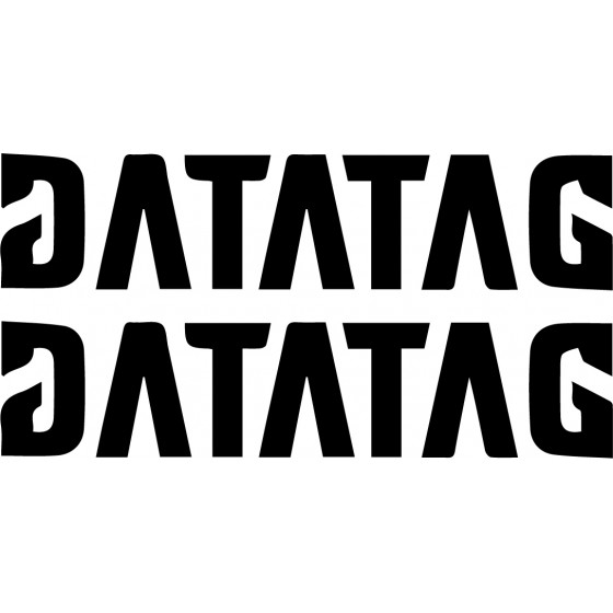 2x Datatag Logo Vinyl...