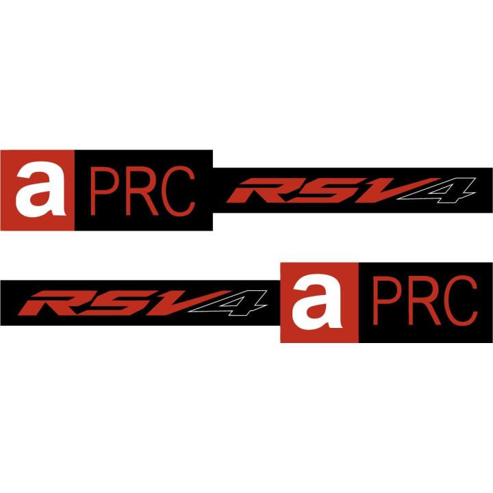 2x Aprilia Rsv4 Prc Stickers Decals - DecalsHouse
