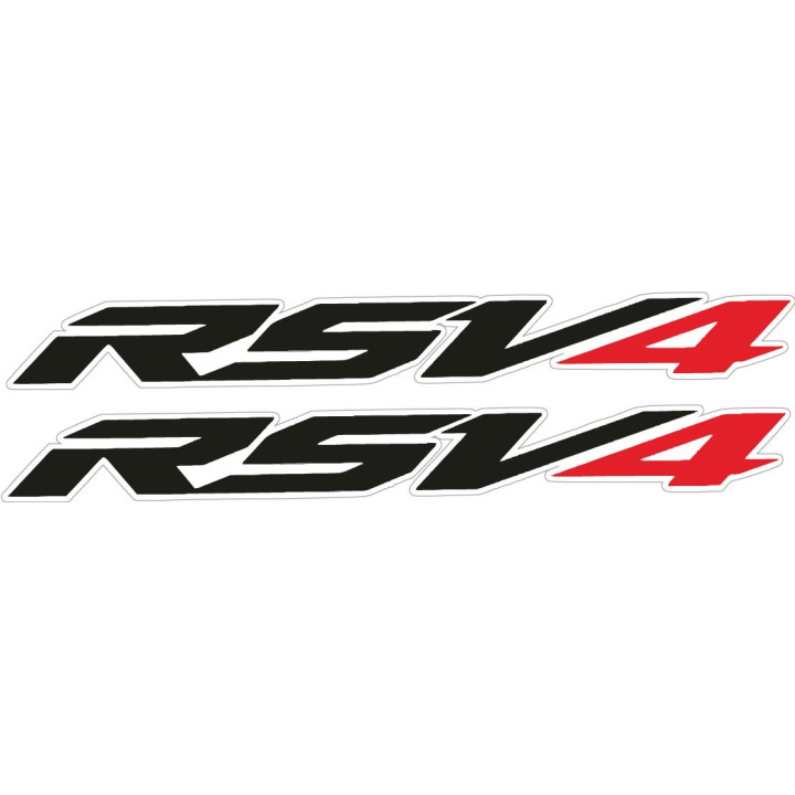 2x Aprilia Rsv4 Stickers Decals - DecalsHouse