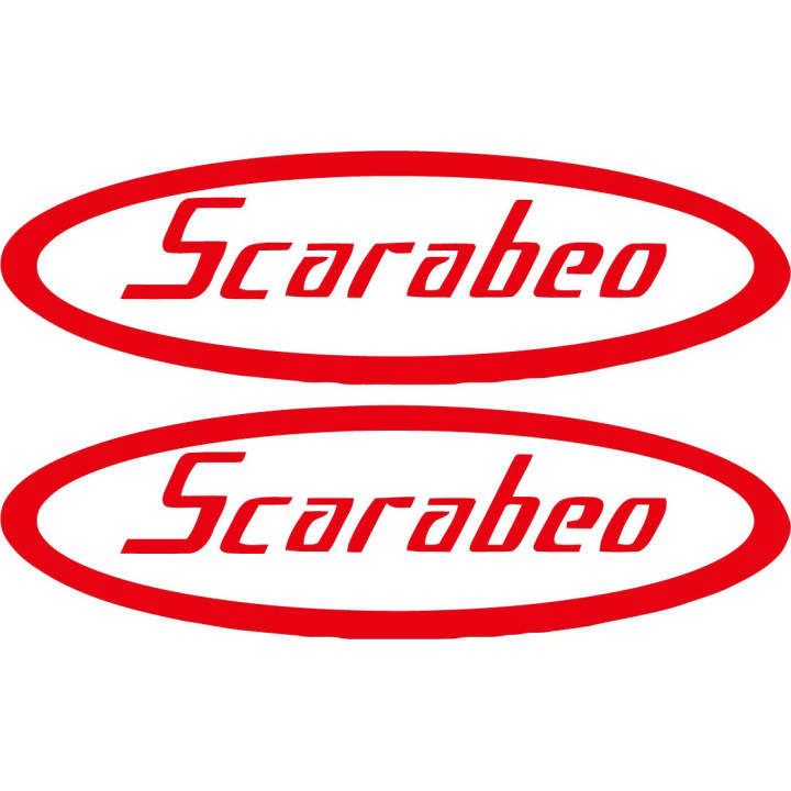 2x Aprilia Scarabeo Logo1 Stickers Decals - DecalsHouse