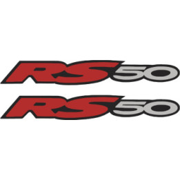 Aprilia RS 50 Stickers – Two-Stroke Sport Decals (2-Pack)