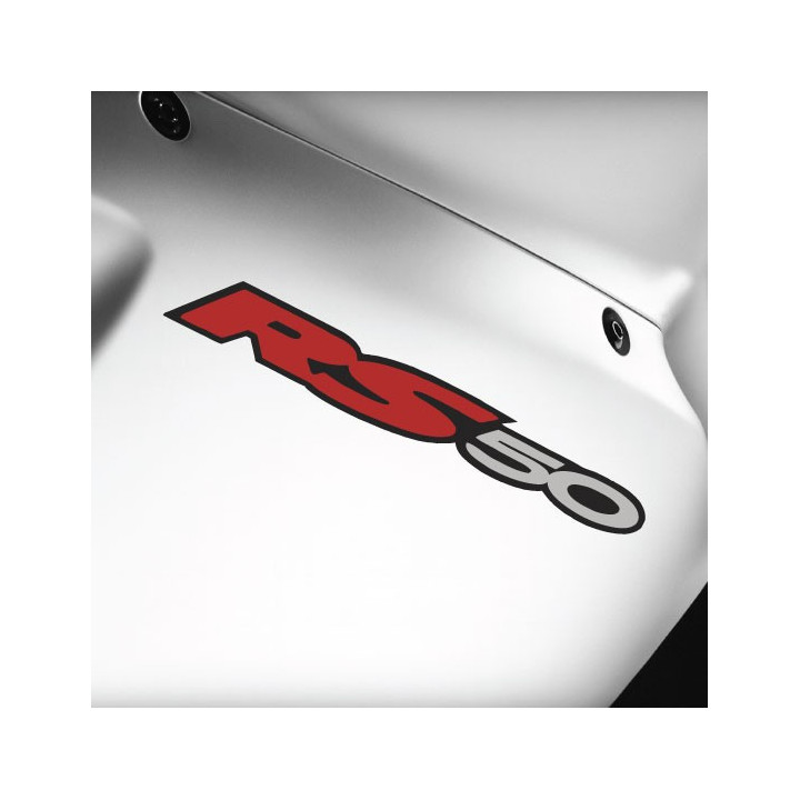 Aprilia RS 50 Stickers – Two-Stroke Sport Decals (2-Pack)