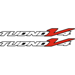 2x Aprilia Tuono V4 Stickers Decals - DecalsHouse