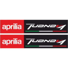 Aprilia Tuono V4 Style 2 Stickers – Naked Bike Decals (2-Pack)