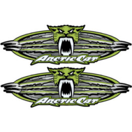Arctic Cat Logo Style 2 Stickers Decals x2 - DecalsHouse