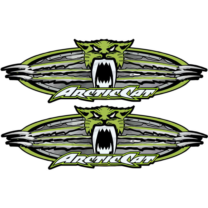 Arctic Cat Logo Style 2 Stickers Decals x2 - DecalsHouse