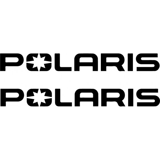 2x Polaris Logo 2 Vinyl...