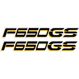 Bmw F650 Gs Style 2 Stickers Decals x2 - DecalsHouse