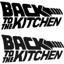 Back To The Kitchen Stickers – BTTF Parody Decals (2-Pack)