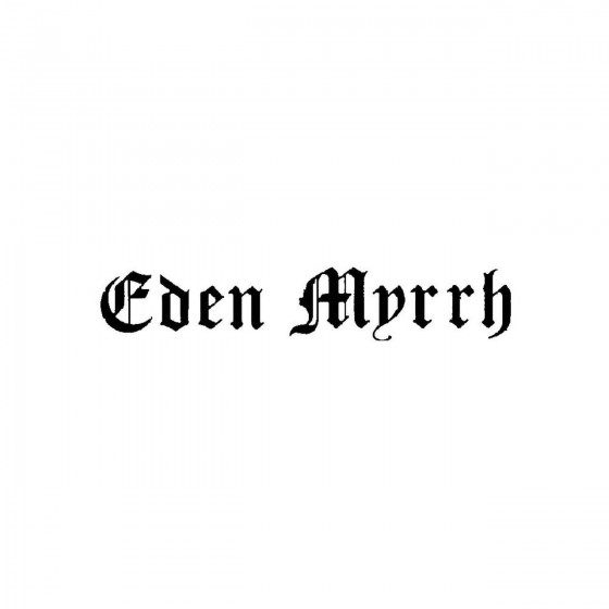 Eden Myrrhband Logo Vinyl...