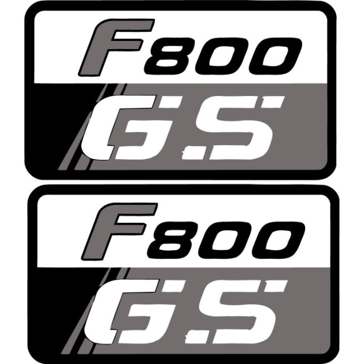 Bmw F800 Gs Badge Stickers Decals x2 - DecalsHouse