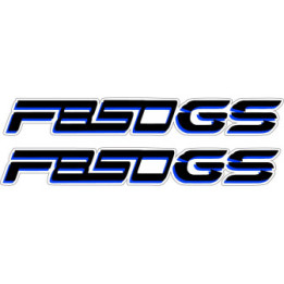 Bmw F850 Gs Black And Blue Stickers Decals x2 - DecalsHouse