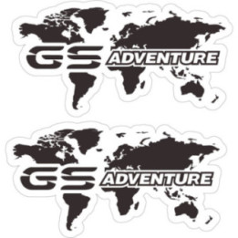 Bmw Gs Adventure Style 2 Stickers Decals x2 - DecalsHouse