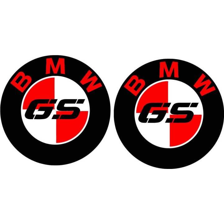 Bmw Gs Round Stickers Decals x2 - DecalsHouse
