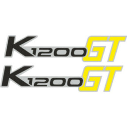 Bmw K 1200 Gt Yellow Stickers Decals x2 - DecalsHouse