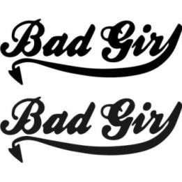 Buy Bad Girl Sticker Online