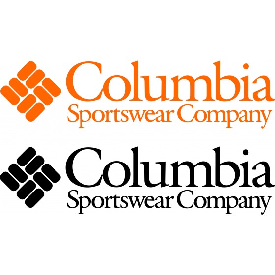 2x Columbia Sportswear Logo...
