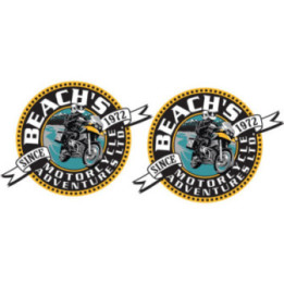 Bmw Motorcycle Adventure Stickers Decals x2 - DecalsHouse