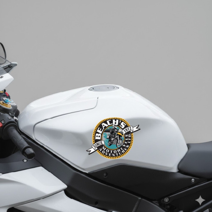 Bmw Motorcycle Adventure Stickers Decals x2 - DecalsHouse