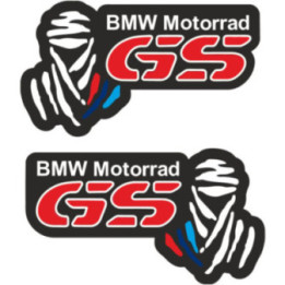 BMW Motorrad GS Stickers Style 2 – R1200GS R1250GS F800GS Decals (2-Pack)