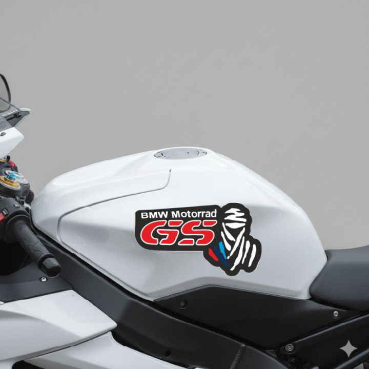BMW Motorrad GS Stickers Style 2 – R1200GS R1250GS F800GS Decals (2-Pack)