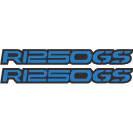Bmw R 1250 Gs Blue Stickers Decals x2 - DecalsHouse