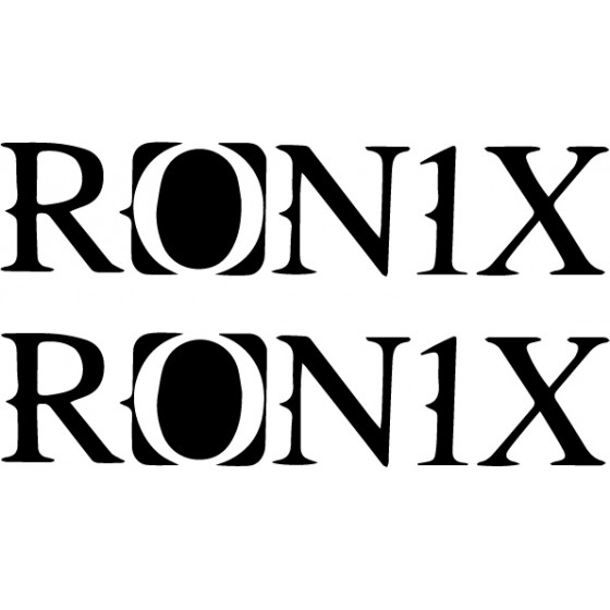 2x Ronix Surfing Decals...