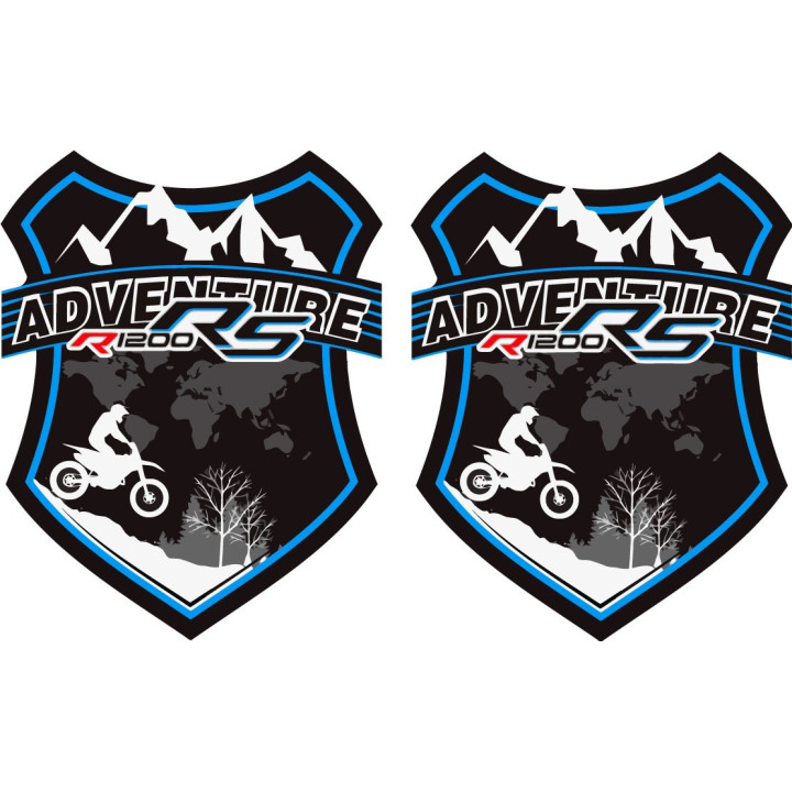 Bmw R 1250 Rs Badge Stickers Decals x2 - DecalsHouse