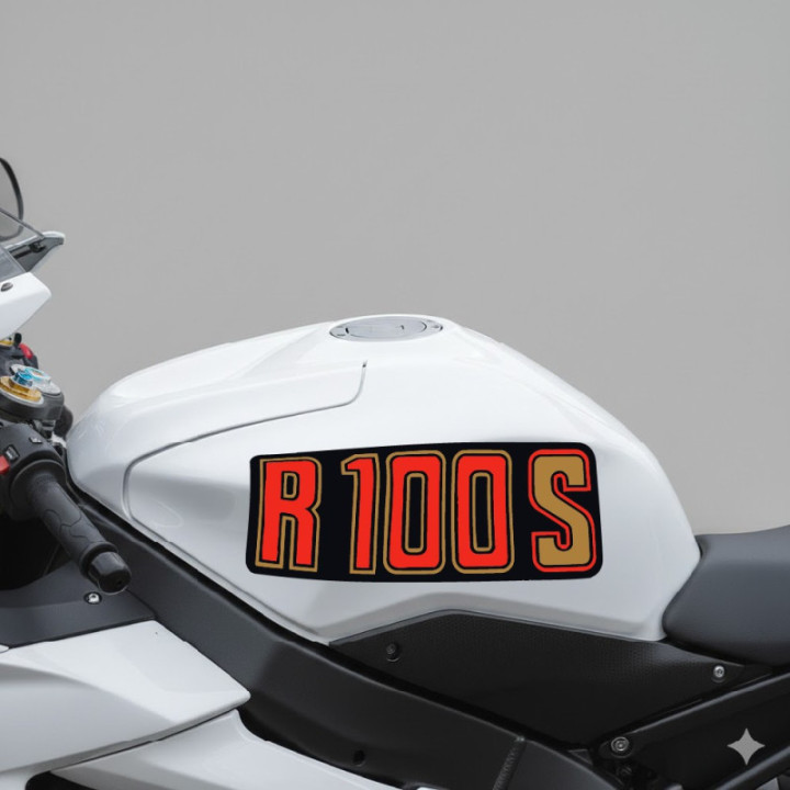 Bmw R100 S Style 2 Stickers Decals x2 - DecalsHouse